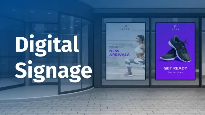 Digital signage lcd çözümü